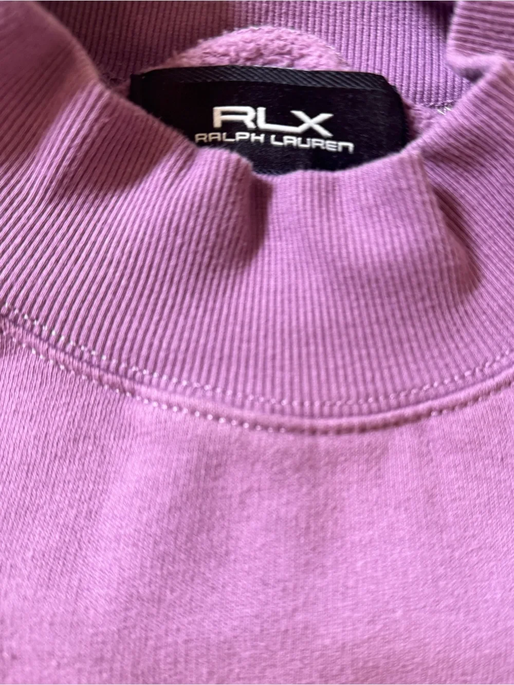 Ralph Lauren RLX Lavender Track Pants & Sweatshirt Set